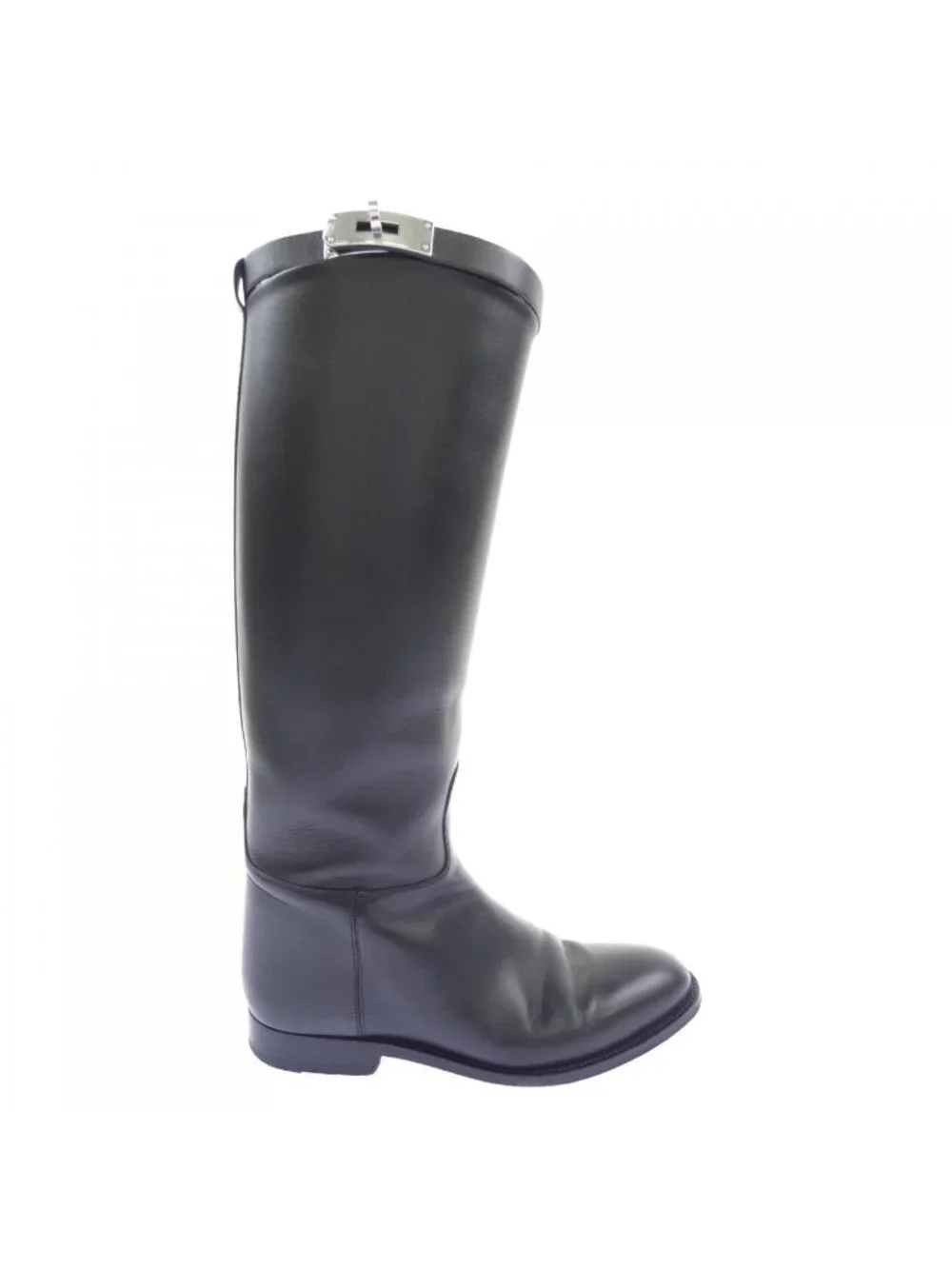 Hermes Jumping Kelly Buckle Long Boots
